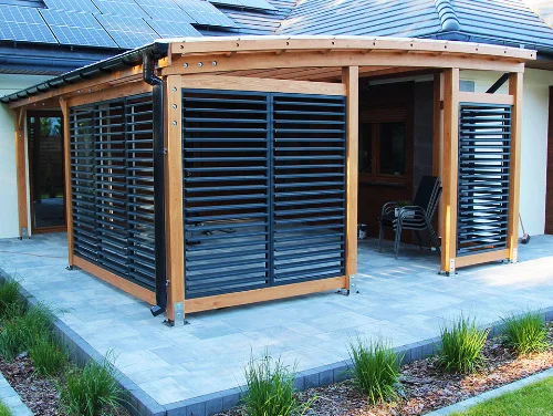 Realizacja balustrady tarasowej KOSWOOD